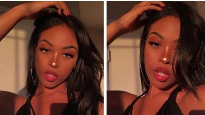 Does this girl have the perfect nose?