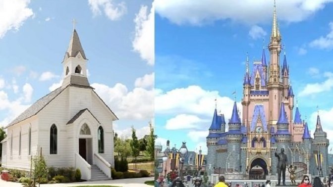 Would you rather go to church or to Disney World?