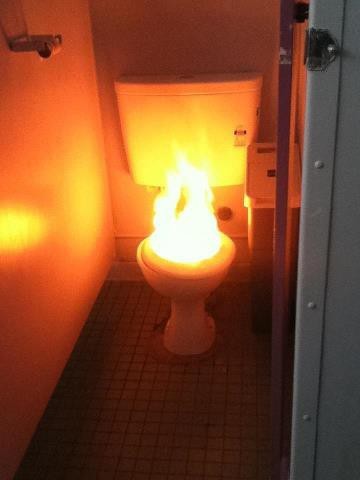 Why are guys so adamant about keeping the toilet seat up?