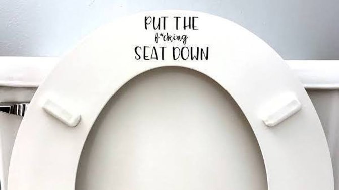 Why are guys so adamant about keeping the toilet seat up?