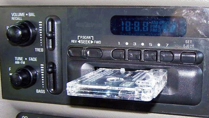 Who remembers when cars has built-in record players?