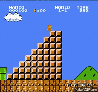 Which of these Super Mario 'goals' do you like more?