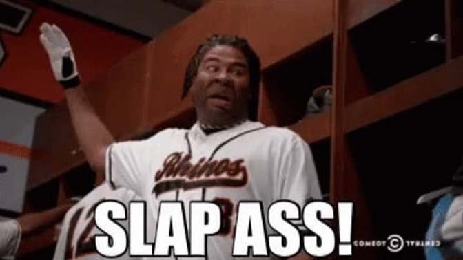 Guys why is it when your girl bends over you see it as an invitation to slap her ass or to take her from behind?