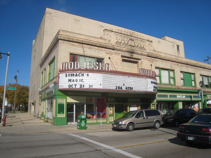 I saw a lot of movies here as a kid. Here what it looks like now