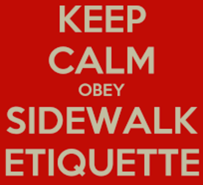 Why is the side walk rule seen as so necessary?