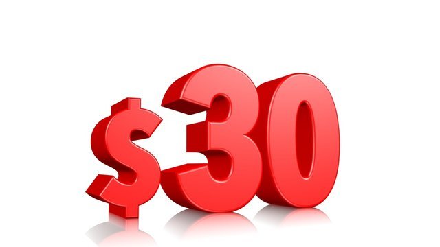 You only have 30.00 dollars to cook a meal? What will you be making?