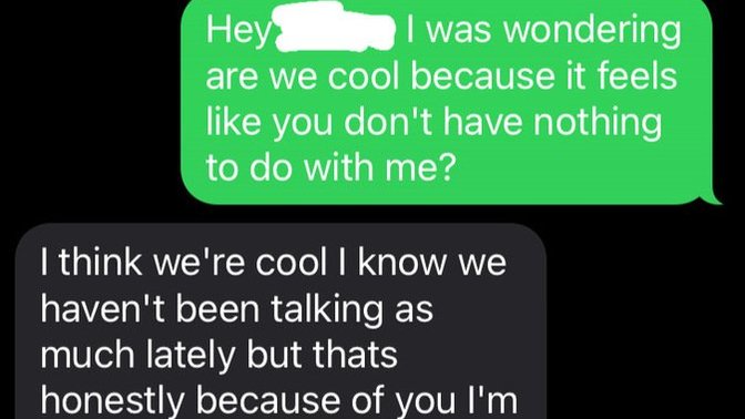 Guy friend became distant?