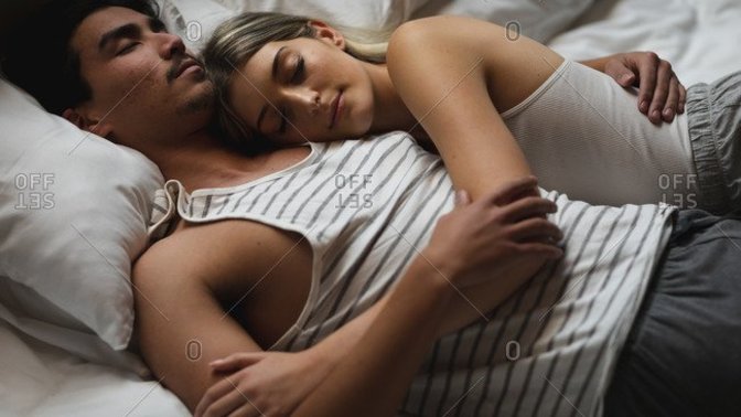 Is it normal for a woman to bring her boyfriend over to her family’s home to sleep over?