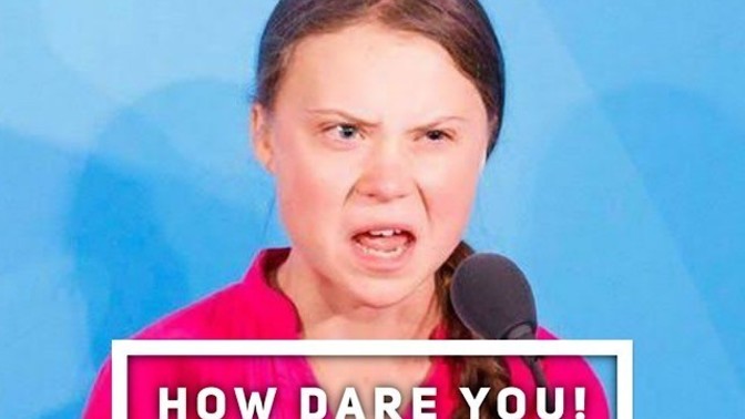 What is your opinion on Greta Thunberg?
