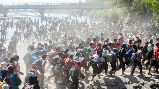 Meanwhile.. The U. S. border wall will fall on May 23, 2022 because Biden is going to lift the Title 42 border barrier. Do you agree with this action?