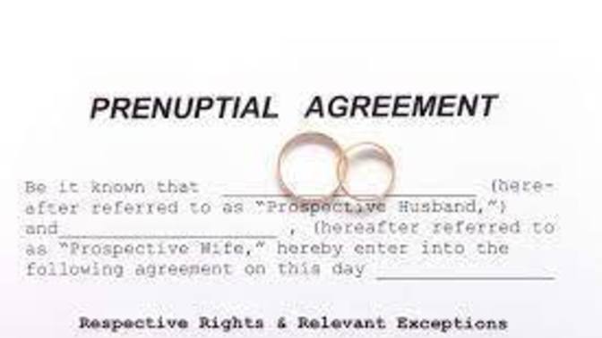Has anyone signed a financial prenup with their partner?