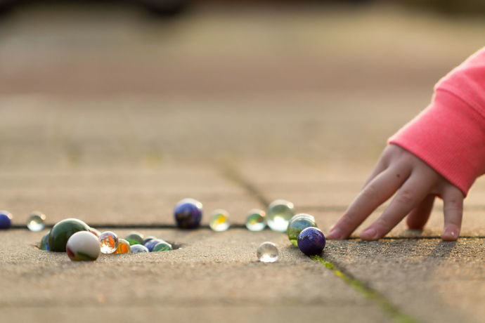 I still have my bag of marbles from when I was a kid