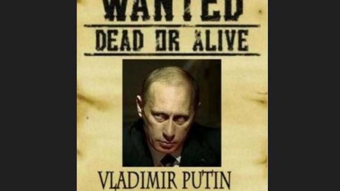 Put a $25 million dollar Bounty on Putin , dead or alive , agree?