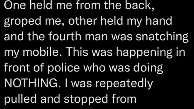 Journalists attacked and groped while covering event where Hindu extremists called for taking arms. Thoughts?