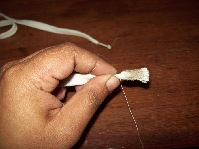 What is on this guy's stomach?