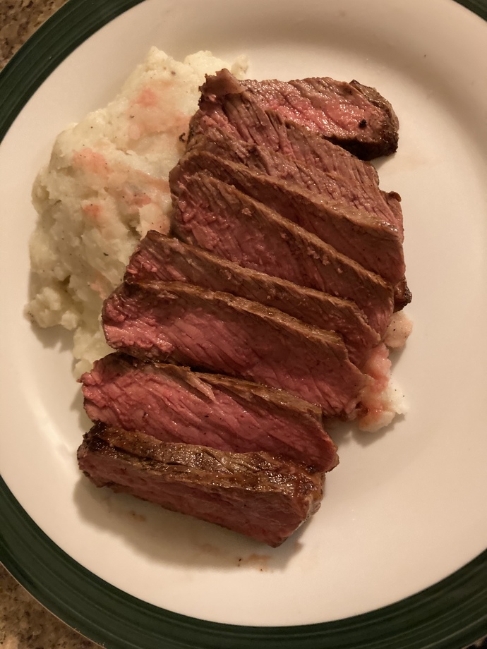You ever seen a steak this damn good?