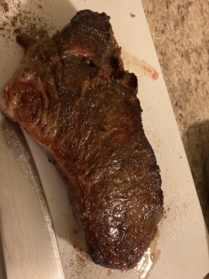 You ever seen a steak this damn good?