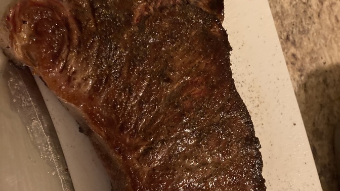 You ever seen a steak this damn good?