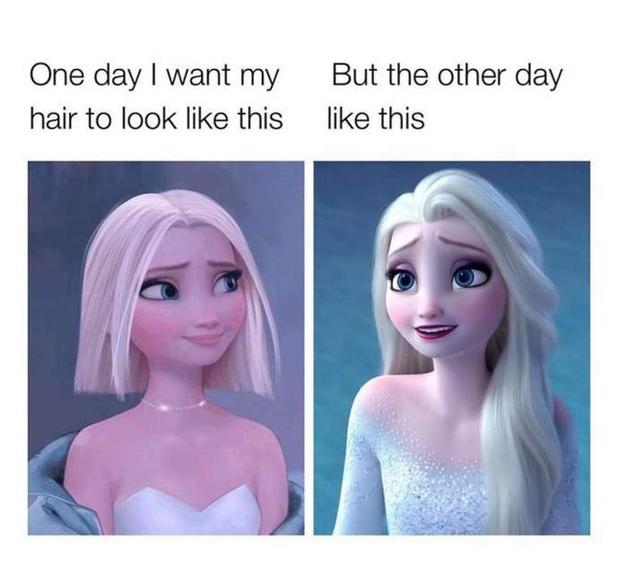 Do you prefer Elsa with a braid or straight hair?