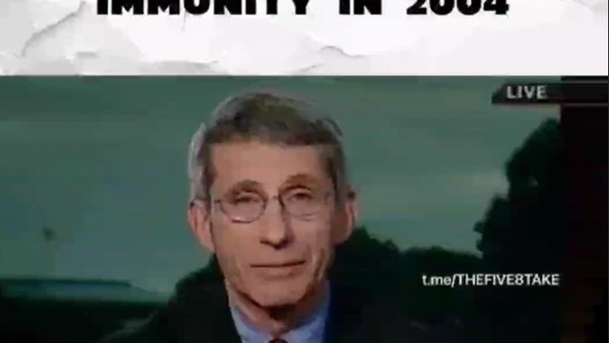 How did natural immunity go from being the best vaccination in 2004 to not being much of a vaccination at all in 2020, 2021 and 2022?