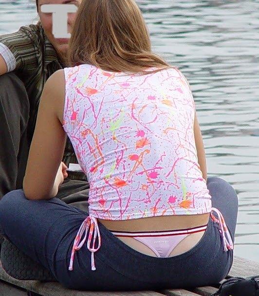 Does having whale tail automatically make you sleazy?