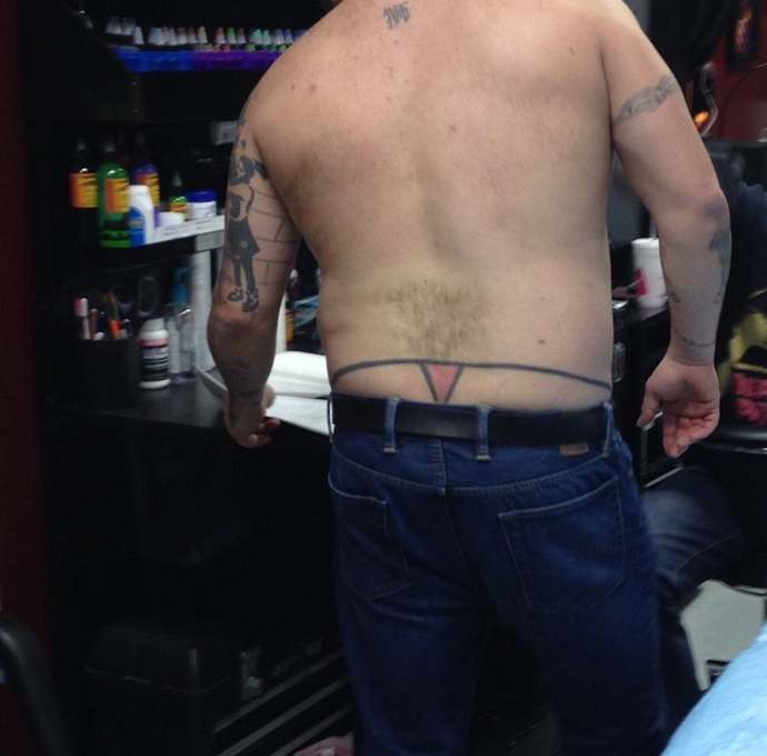 Does having whale tail automatically make you sleazy?