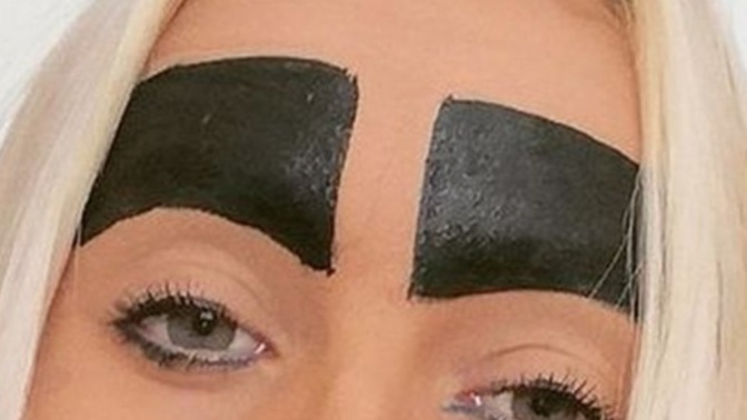 Girls, what's with the massive eyebrows? Ok, so a bit of a funny one today, why do you fill in your eyebrows to make them look HUGE?
