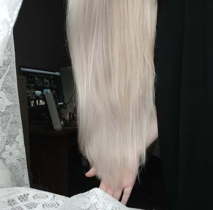 the ends of my hair
