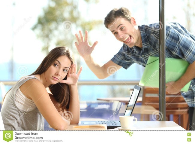 Would it annoy you if someone unattractive liked you? In addition, despite your social cues of not being interested try being around you at work?