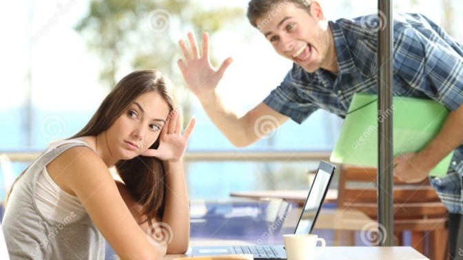 Would it annoy you if someone unattractive liked you? In addition, despite your social cues of not being interested try being around you at work?
