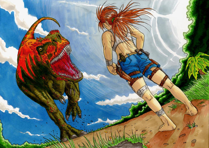 What do you like more Dinosaurs or Anime?