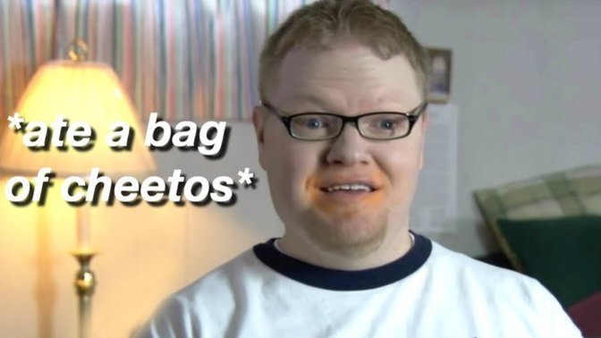 Does “Skippy-The-40-YearOld-Virigin suffer from a mental disorder or mental problem?