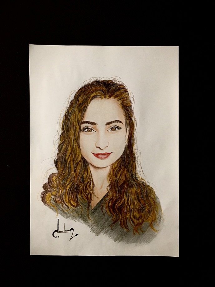 This time I’ve painted one of ours, how does the drawing look?