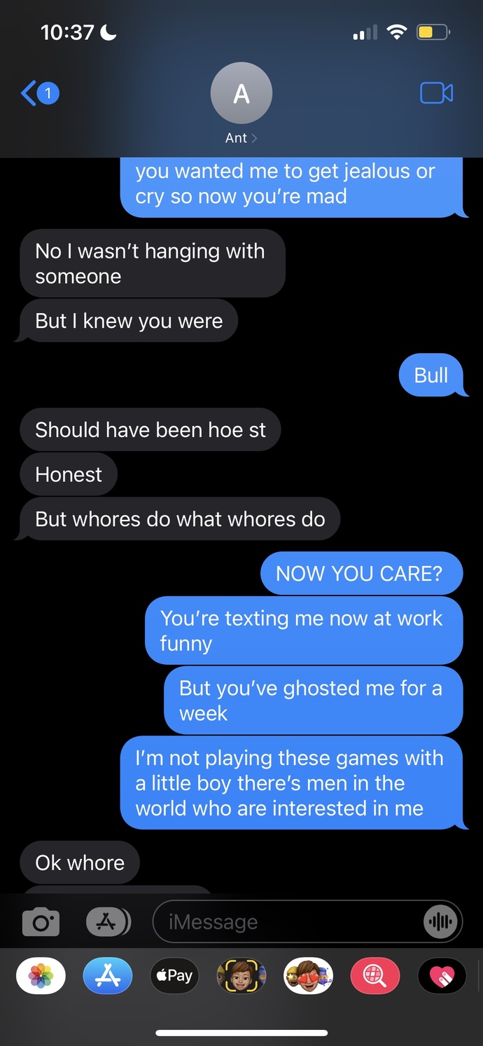 Does my ex have a right to act like a jealous lunatic that I’m talking to other guys?