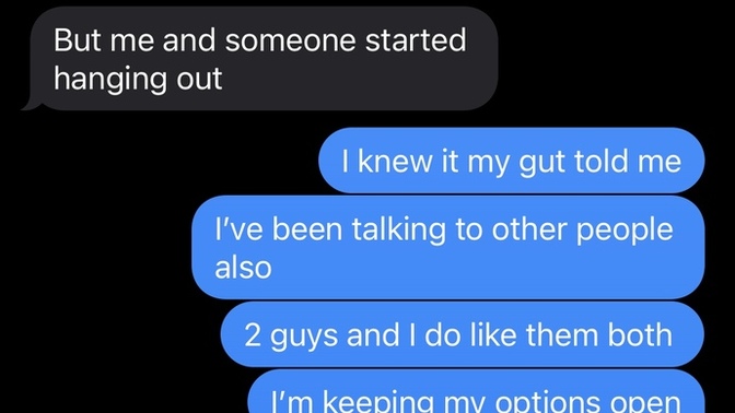 Does my ex have a right to act like a jealous lunatic that I’m talking to other guys?