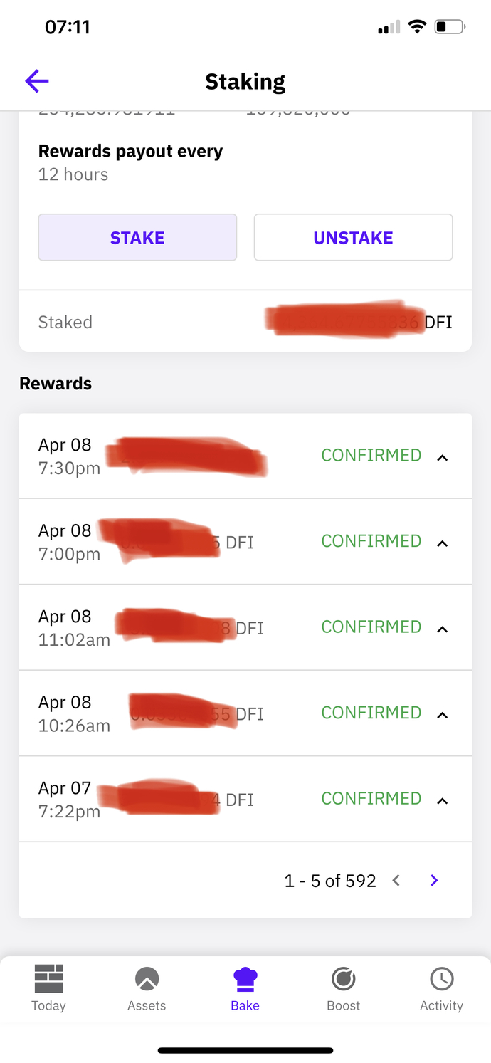 paying out 4X/day, every day