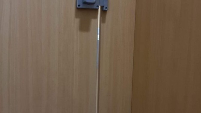 Who hate it when you make eye contact with someone through the little gap in the bathroom stall?