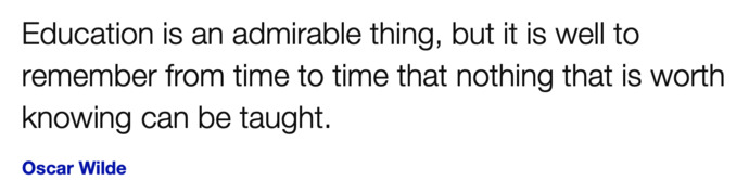 Which of these Oscar Wilde quotes do you like the most?