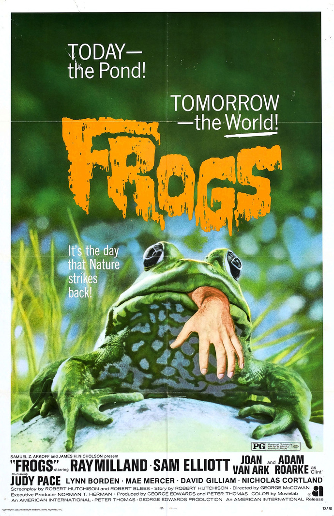 Are you afraid of frogs?