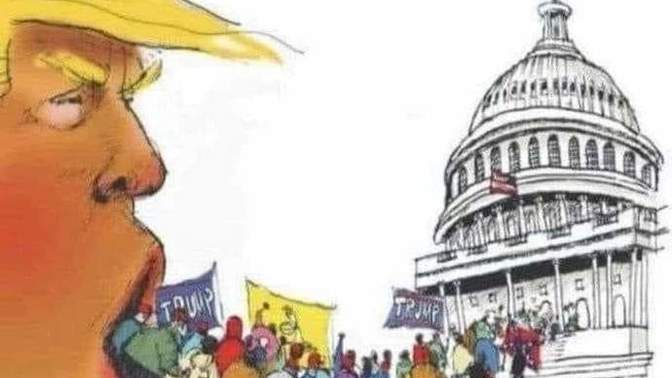 Does this photo sumn up the January 6th riots perfectly?