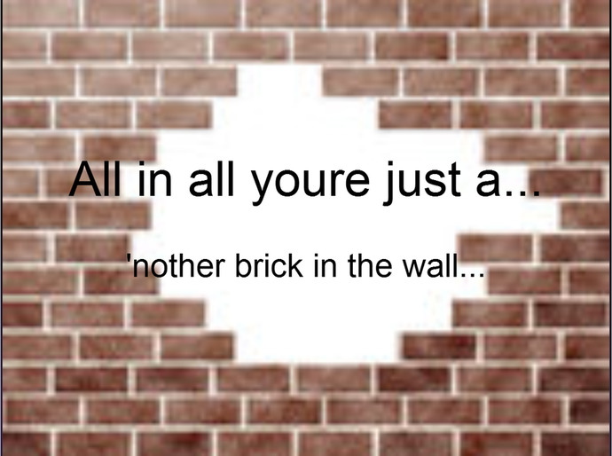 How many bricks are in your wall?