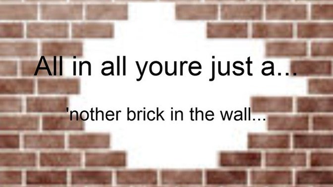 How many bricks are in your wall?
