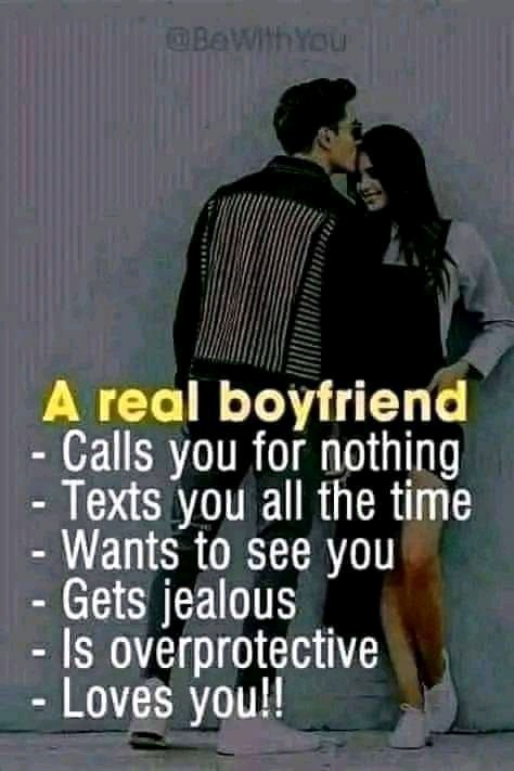 What are the qualities of a gud boyfriend?