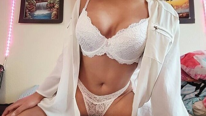 What Do You Honestly Think About This White-Lace Victoria Secret Set?