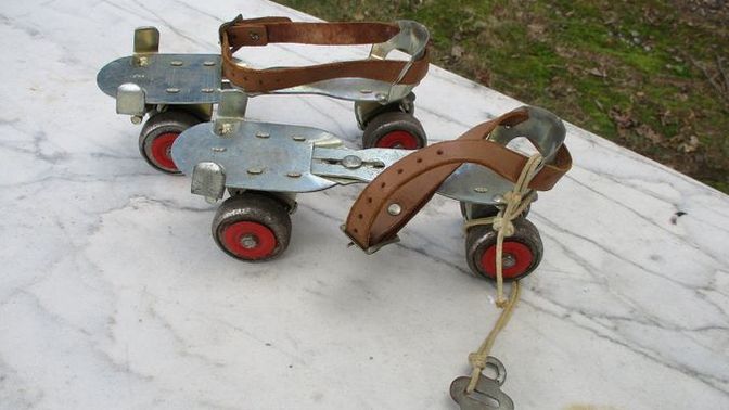Do you remember rolling skating with these on your shoes?