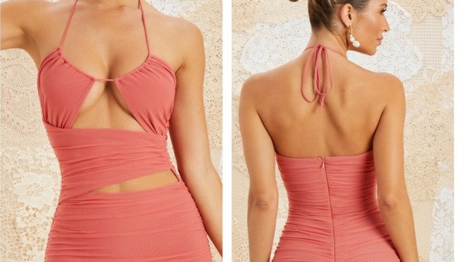Do you like this dress more in pink or green?