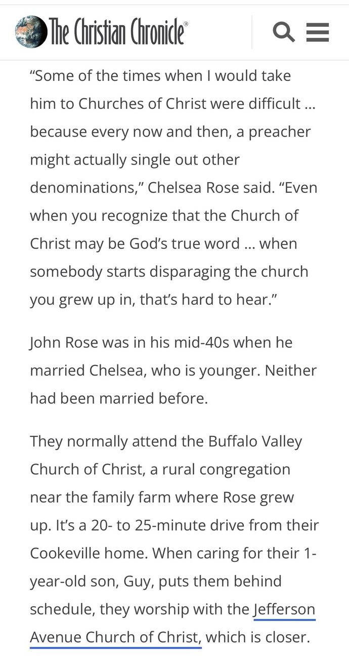 GOP congressman John Rose groomed a child bride, yet claims gay people are the real problem? Thoughts?