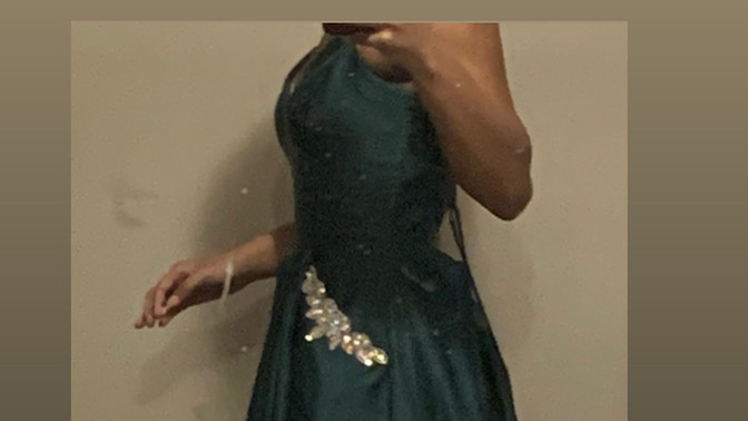 Do you like my prom dress?