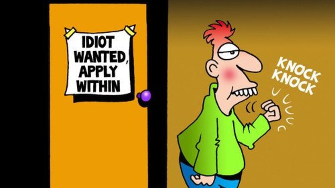 Do you have the ability to insult idiots without them realizing it?