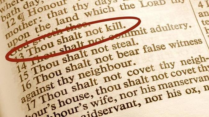 If God told his followers "Thou shalt not kill", why did he kill people himself?